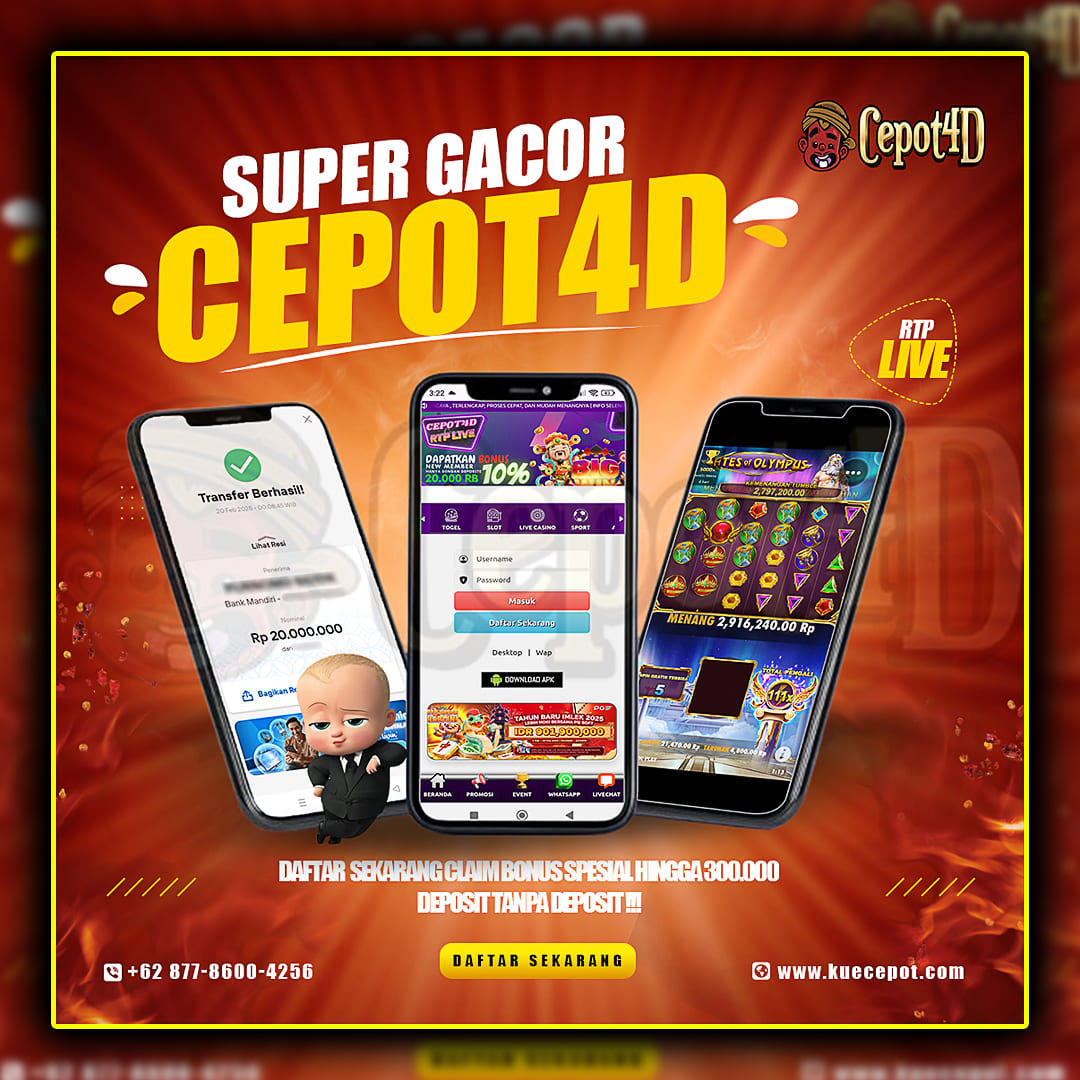 Poster 1: A vibrant slot machine with colorful graphics